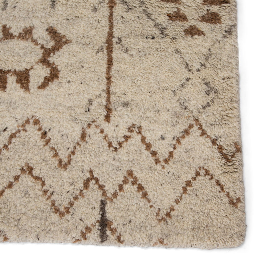 Gisela Hand-Knotted Ivory Area Rug large image 