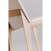 Deco Oak Dining Chair Cream White Pvc - Set Of Two thumbnail 9