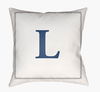 Initials Accent Pillow thumbnail 0