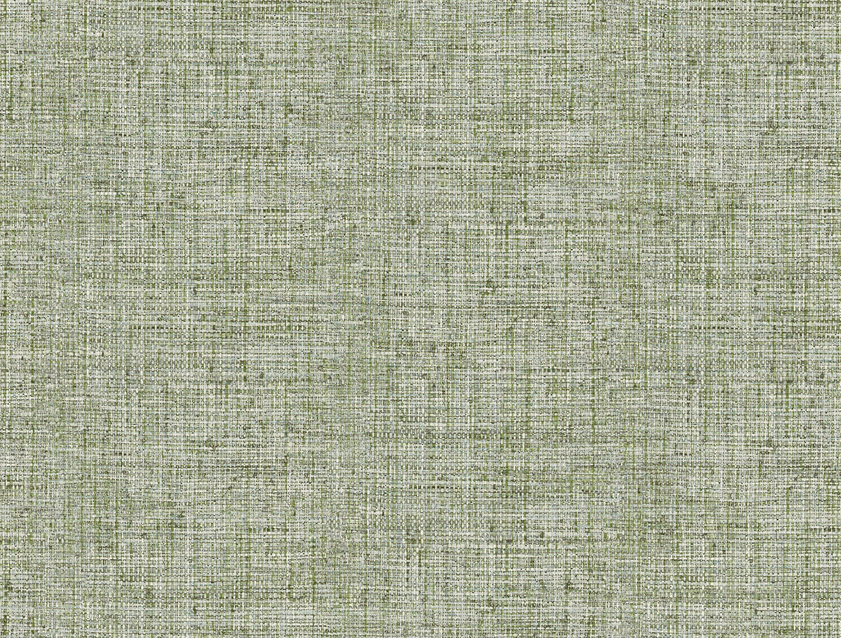 Papyrus Weave Green Peel & Stick Wallpaper, by York Wall, 20' length x 2'3" width x 0.02" depth