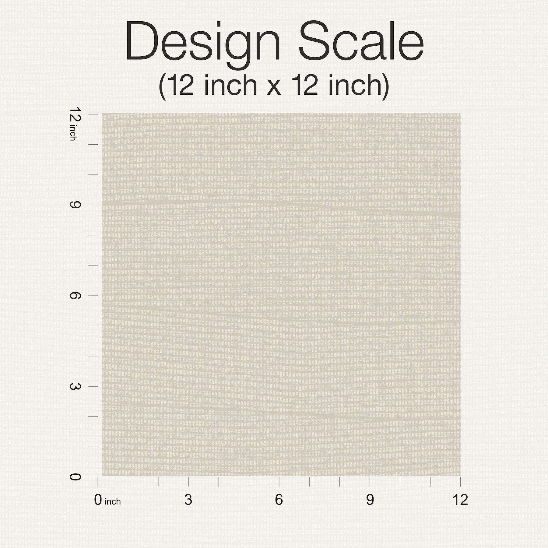 Natural Grid Taupe Wallpaper large image 