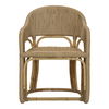 Glen Ellen Arm Chair in Natural, by Woven, 22.75" width x 30" height x 23.75" depth thumbnail 2