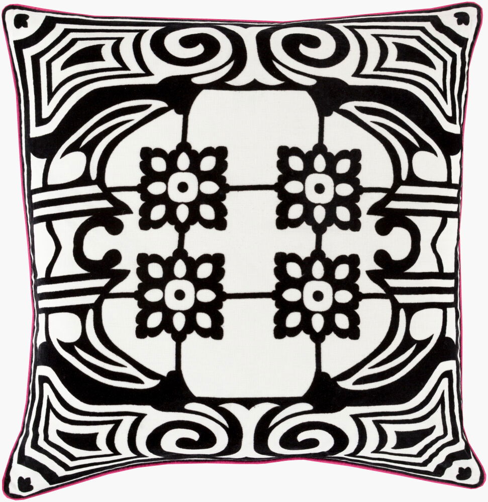 Eleonore Accent Pillow, Decorative Pillow by Surya, 18" length x 18" width