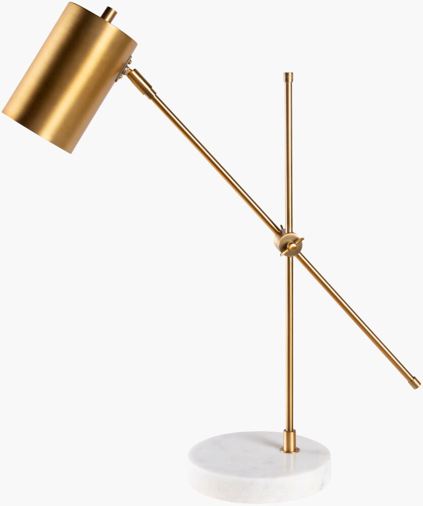 Hannity Task Table Lamp, by Surya, 7" width x 24" height