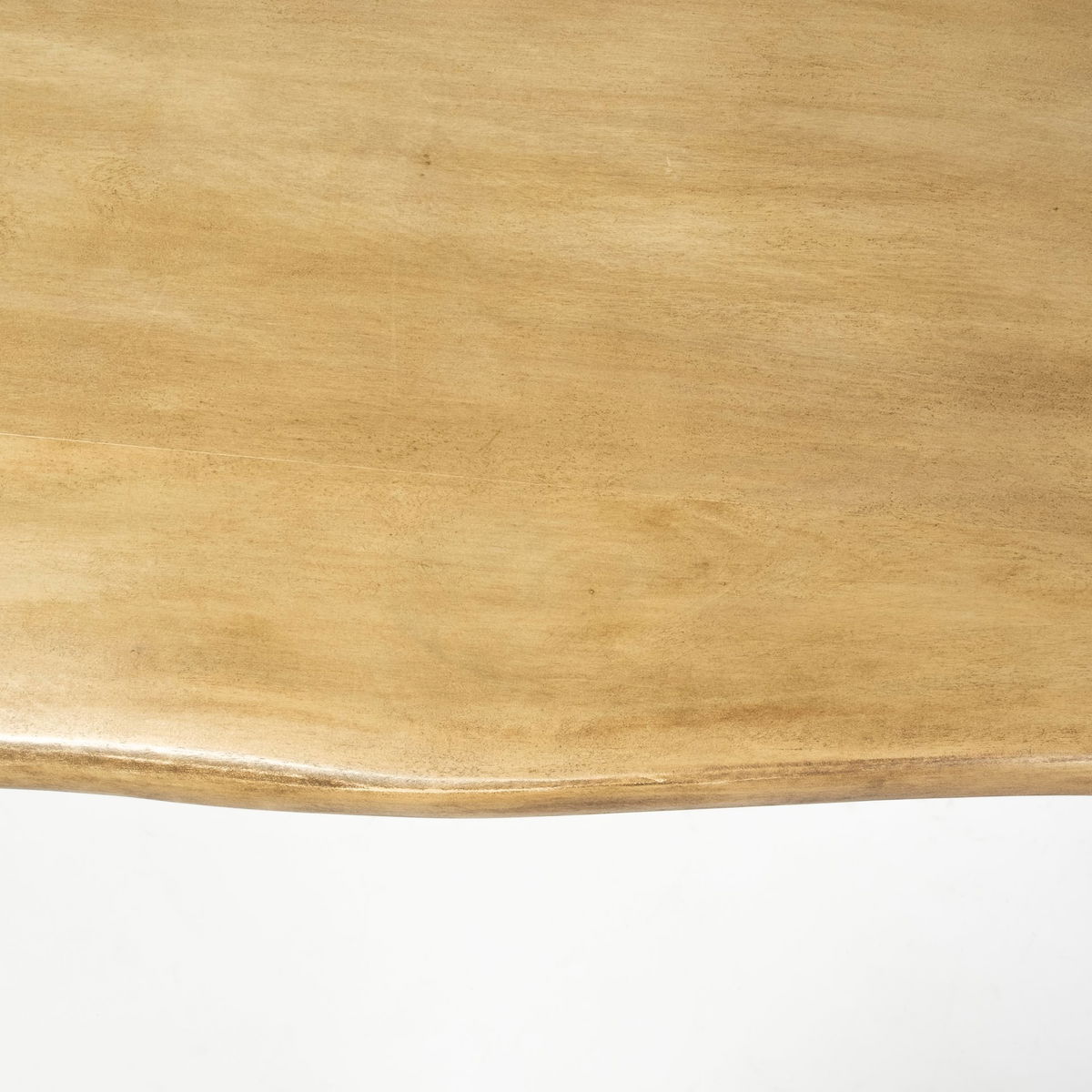 Papillion 84'L x 40'W Rectangular Dining Table | Modern | Blonde Wood & Black Metal | Seats 8, by Mercana, 84" length x 40" width x 30" height View 9
