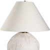 Meryl Aged White Table Lamp thumbnail 4