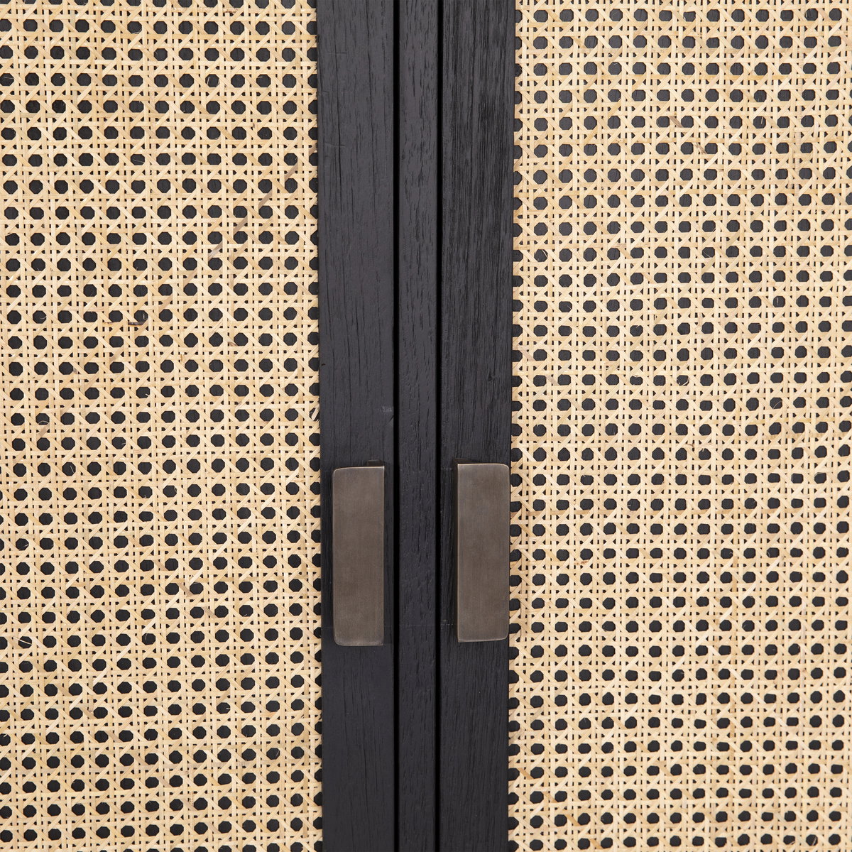 Royette Cabinet Black, Cabinets & Sideboard by Dovetail, 36" width x 78" height x 18" depth View 5