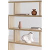 Miri Large Shelf Oak, Shelving & Bookcase by Moe's Home, 63" width x 63" height x 11" depth thumbnail 9