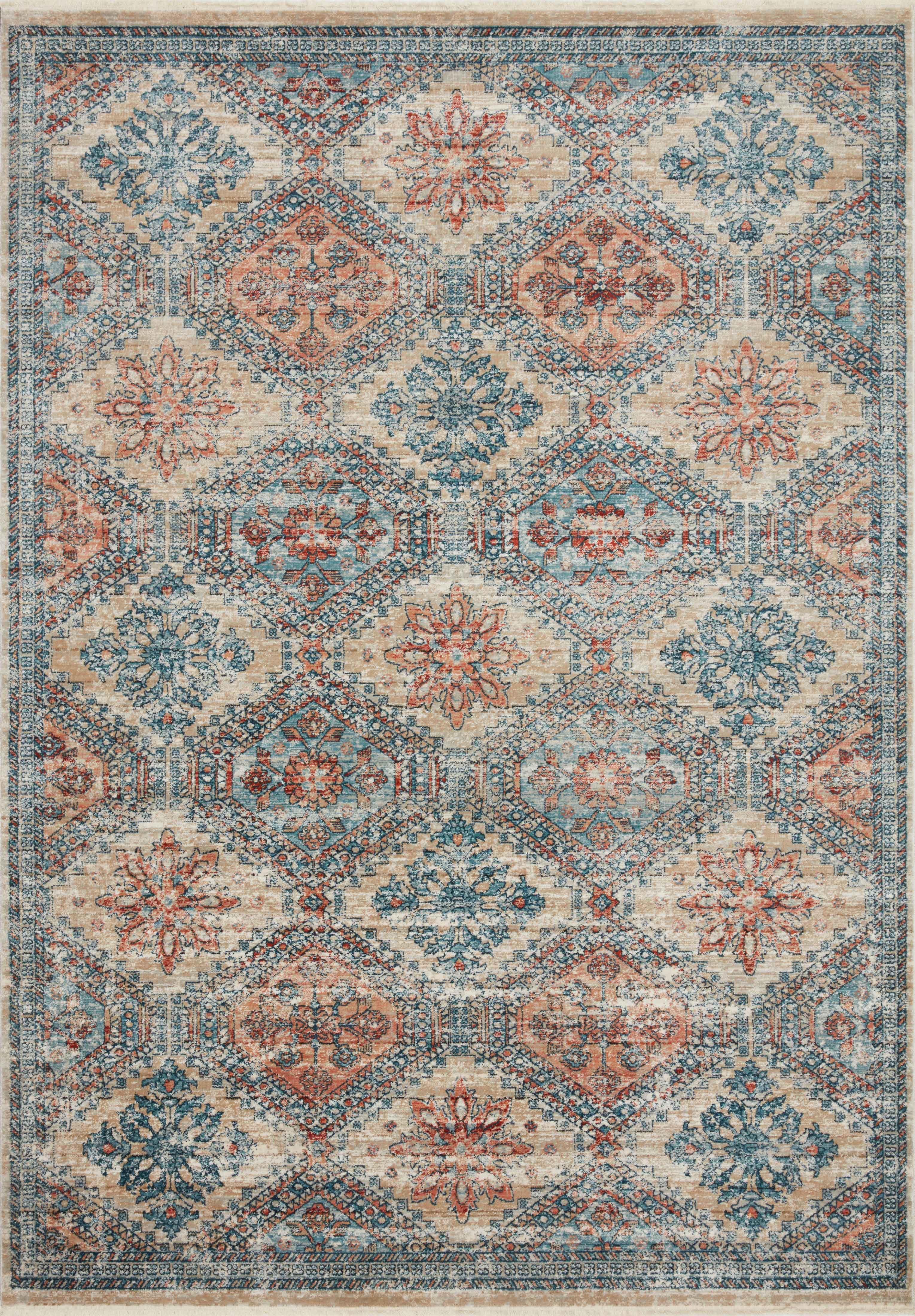 Magnolia Home by Joanna Gaines x Loloi Elise Rug, 6'7" length x 9'9" width