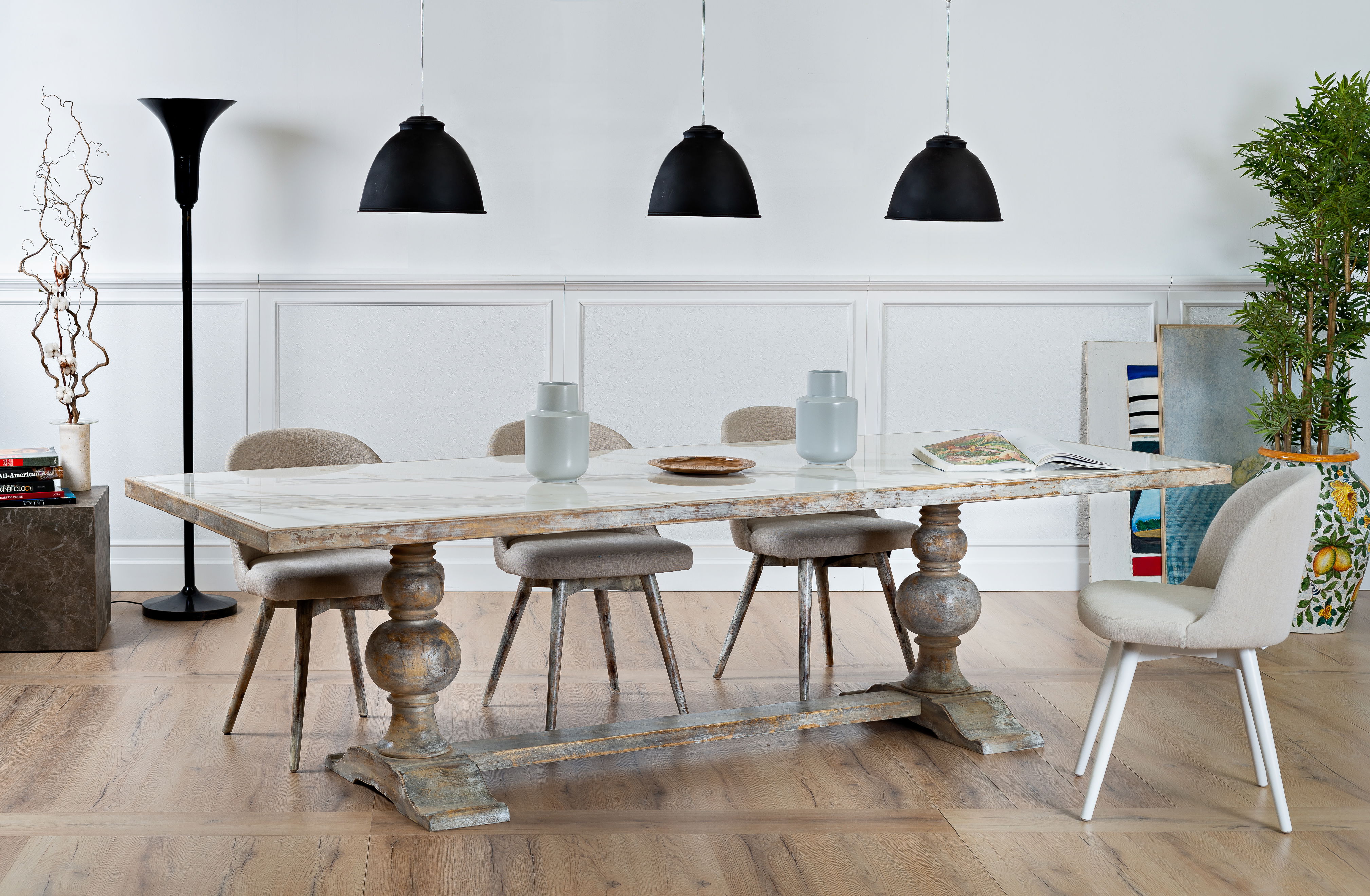 Rectangular Dining Table, As Shown large image 