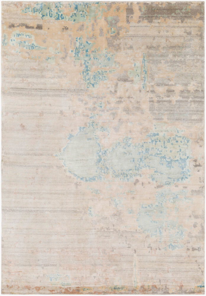 Ephemeral Handmade Rug, by Surya, 9' length x 6' width