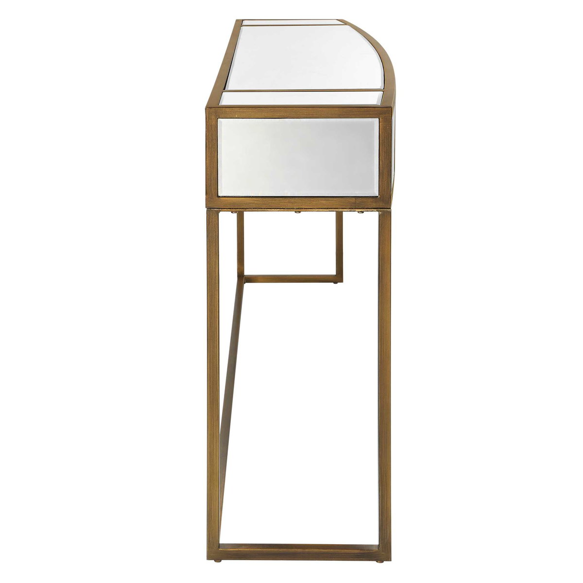 Reflect Mirrored Console Table, by Uttermost, 62" width x 32" height x 14" depth View 6