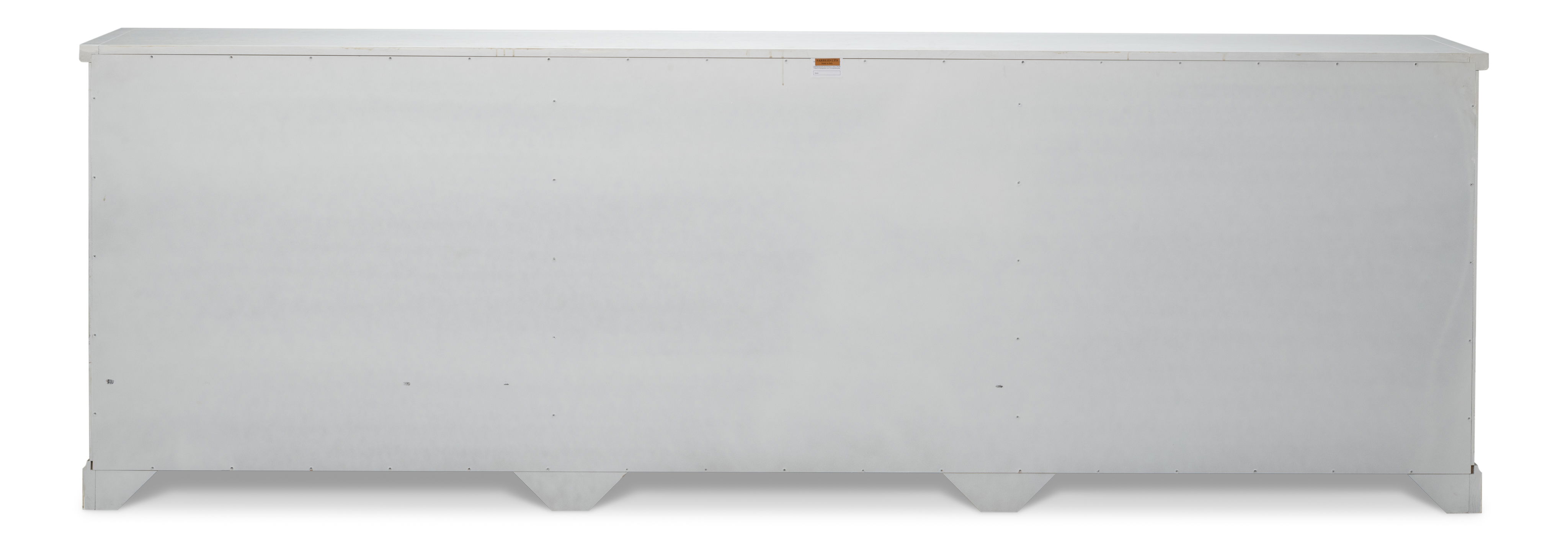 Luciana 6 Dr Buffet,112',St.Wh,Wood Dr, Cabinets & Sideboard by Sarreid, 112" length x 15" width x 38" height View 2