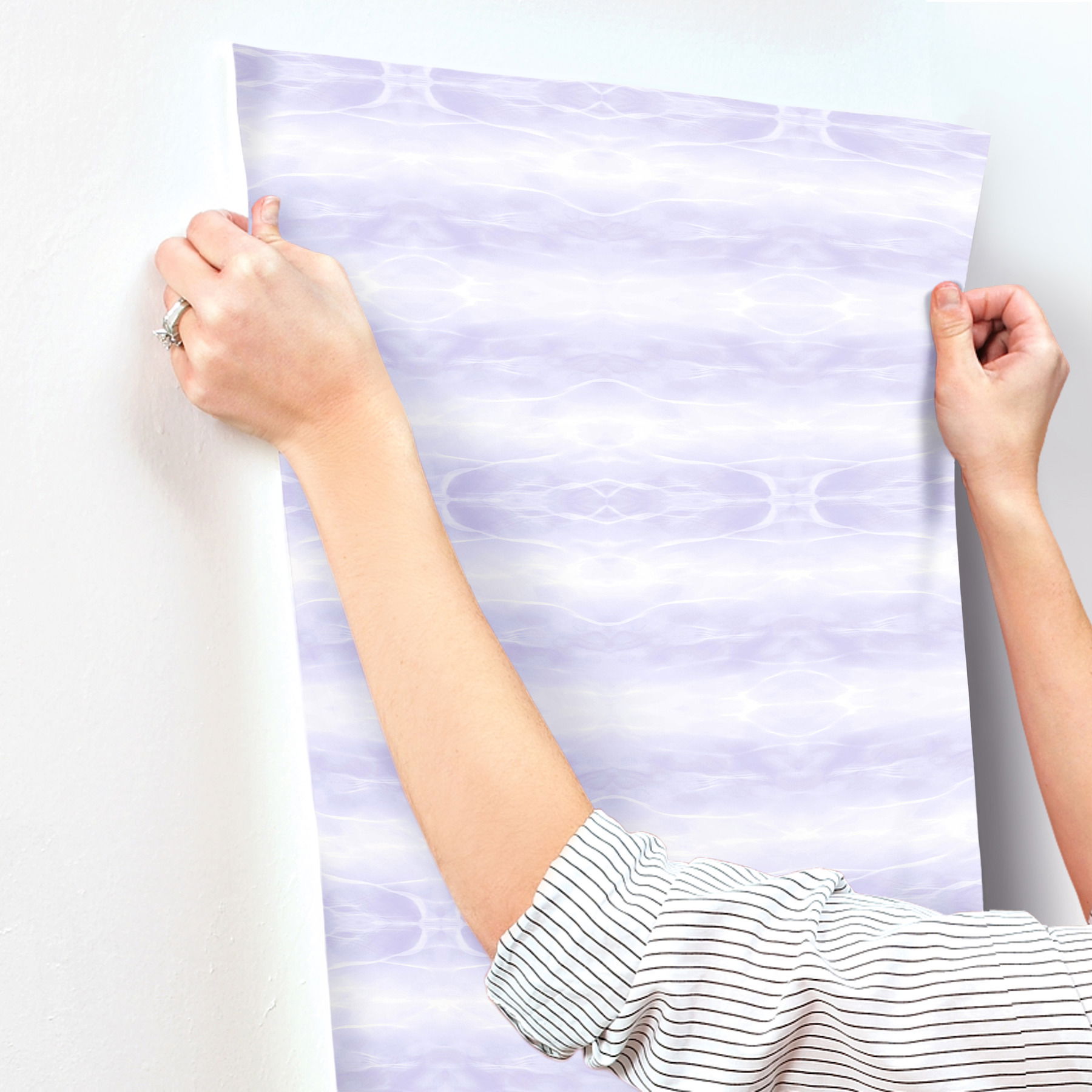 Little Mermaid Purple Wallpaper, by York Wall, 33' length x 1'8.5" width x 0.02" depth View 4