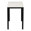 Parson Marble Mini Desk White, by Moe's Home, 34" width x 30" height x 20" depth thumbnail 3