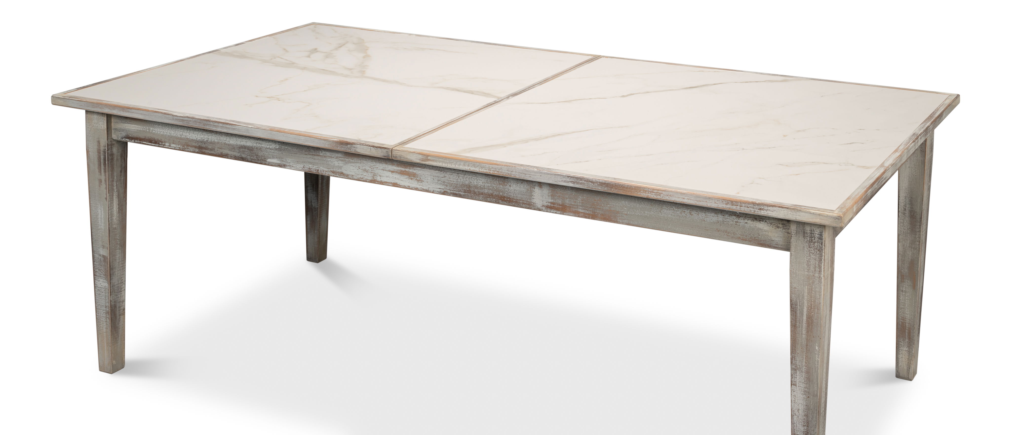 Vince Dining Table, Grey Oak large image 