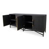 Mako Sideboard Black, Cabinets & Sideboard by Moe's Home, 76" width x 34" height x 18" depth thumbnail 7