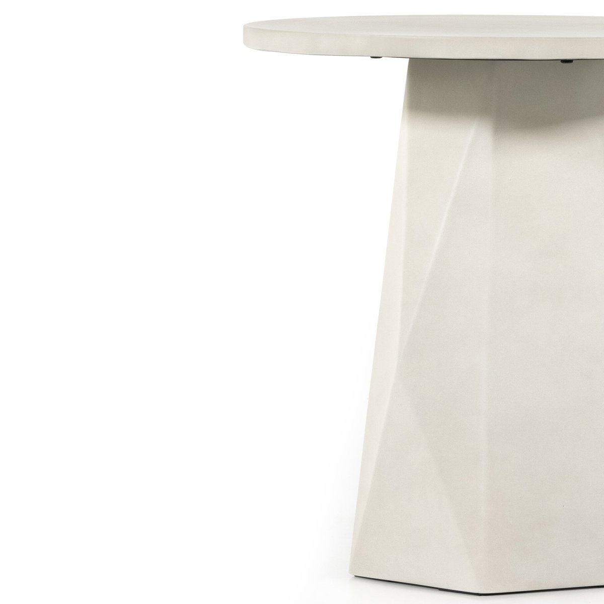 Bowman Outdoor End Table, Outdoor Table by Four Hands, 1'10" width x 1'10" height x 1'10" depth View 6