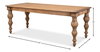 Bixby Dining Table, by Sarreid, 3'1" length x 7' width x 2'7" height thumbnail 14