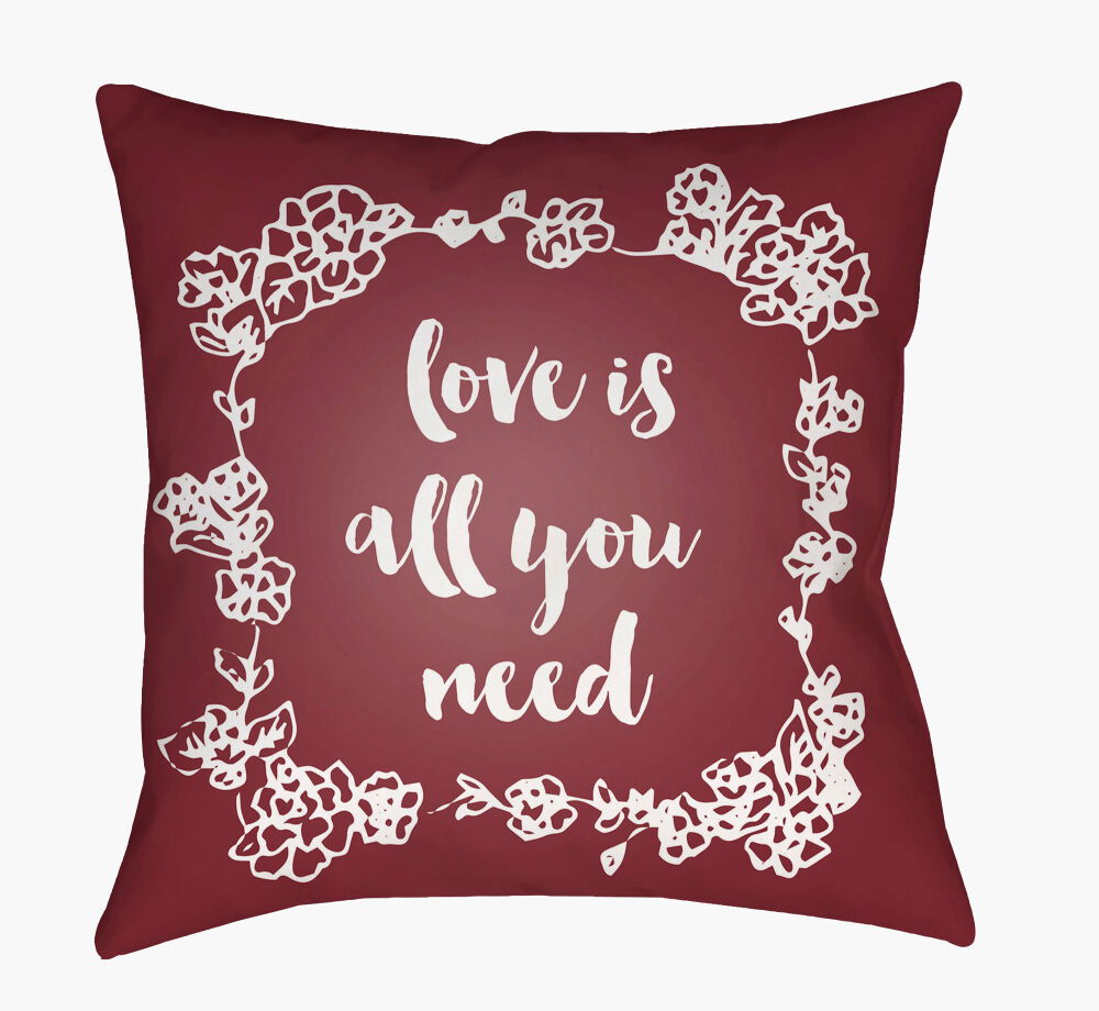 Love All You Need Accent Pillow large image 