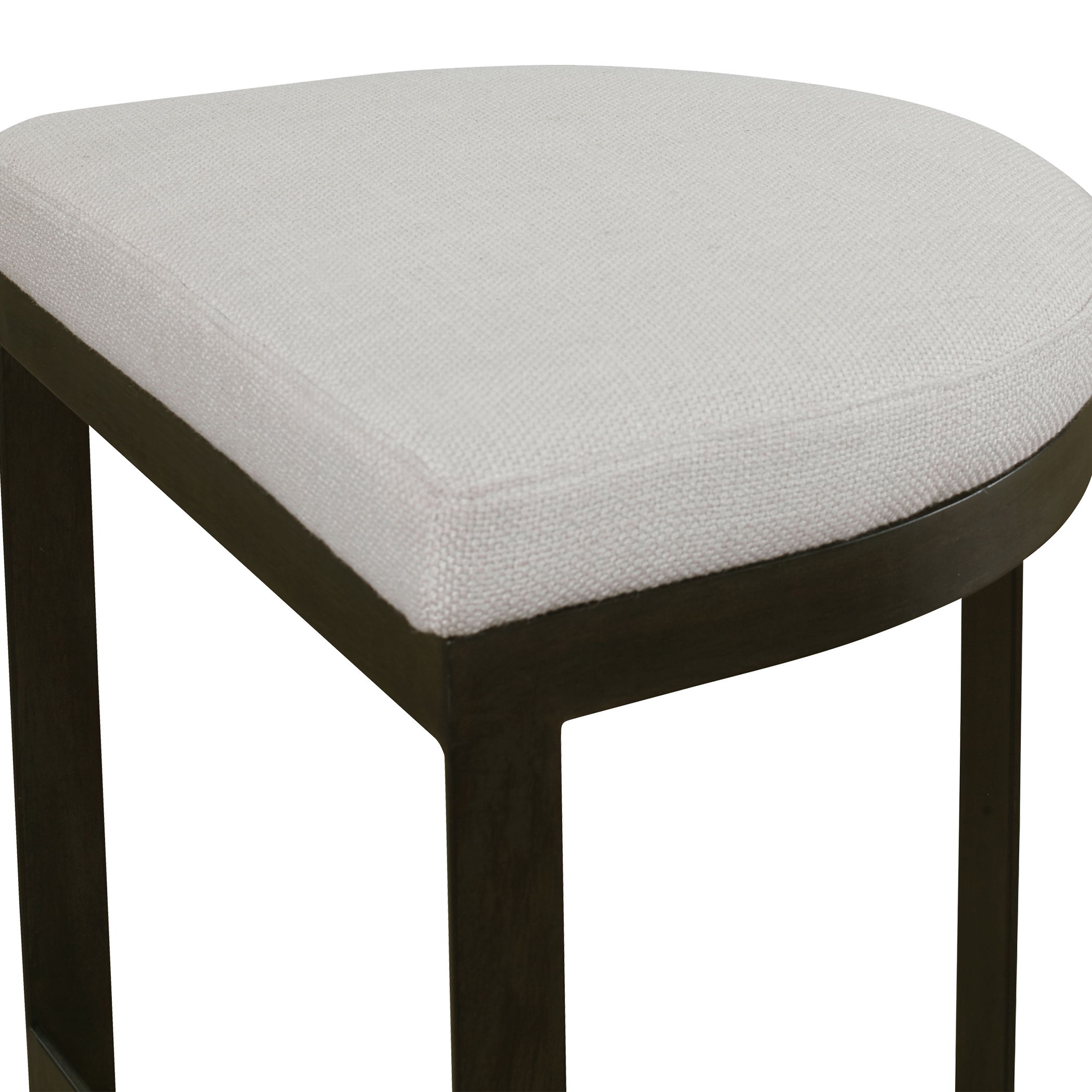 Ivanna Black Iron Counter Stool large image 