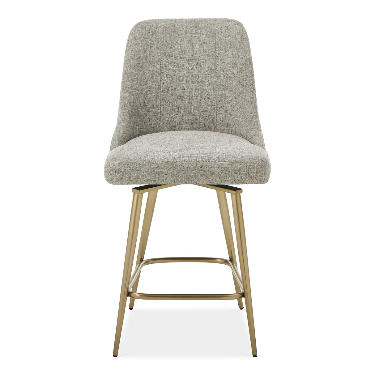 Bramwell Upholstered Counter Stool, Counter & Bar Stool by Uttermost, 20" width x 39.25" height x 23.5" depth View 1