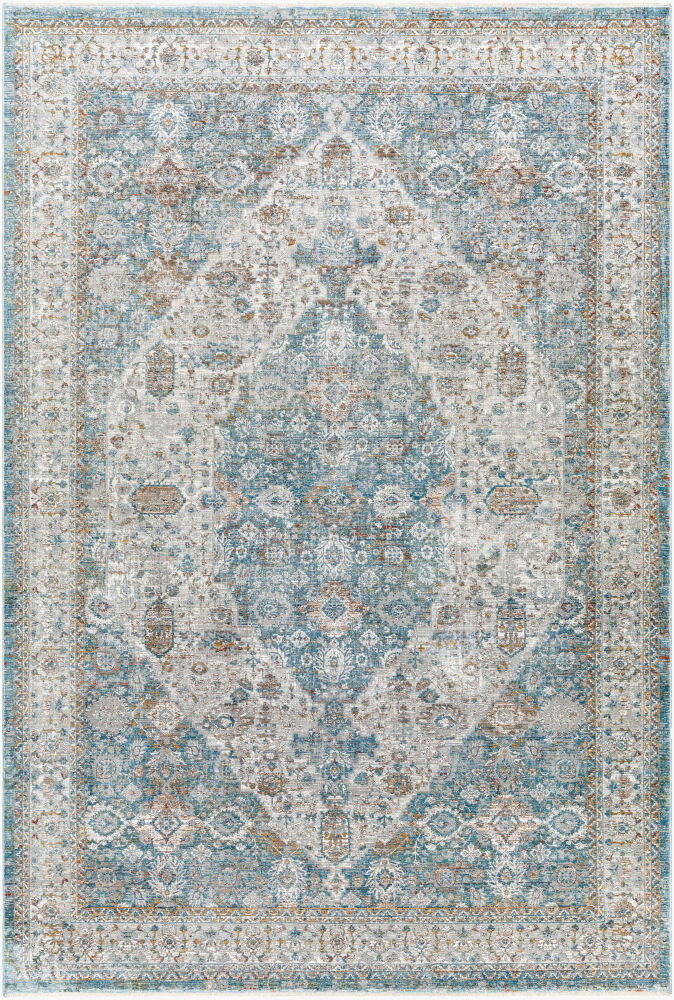 Isfahan Machine Woven Rug, by Surya, 15'1.1" length x 11'11.7" width