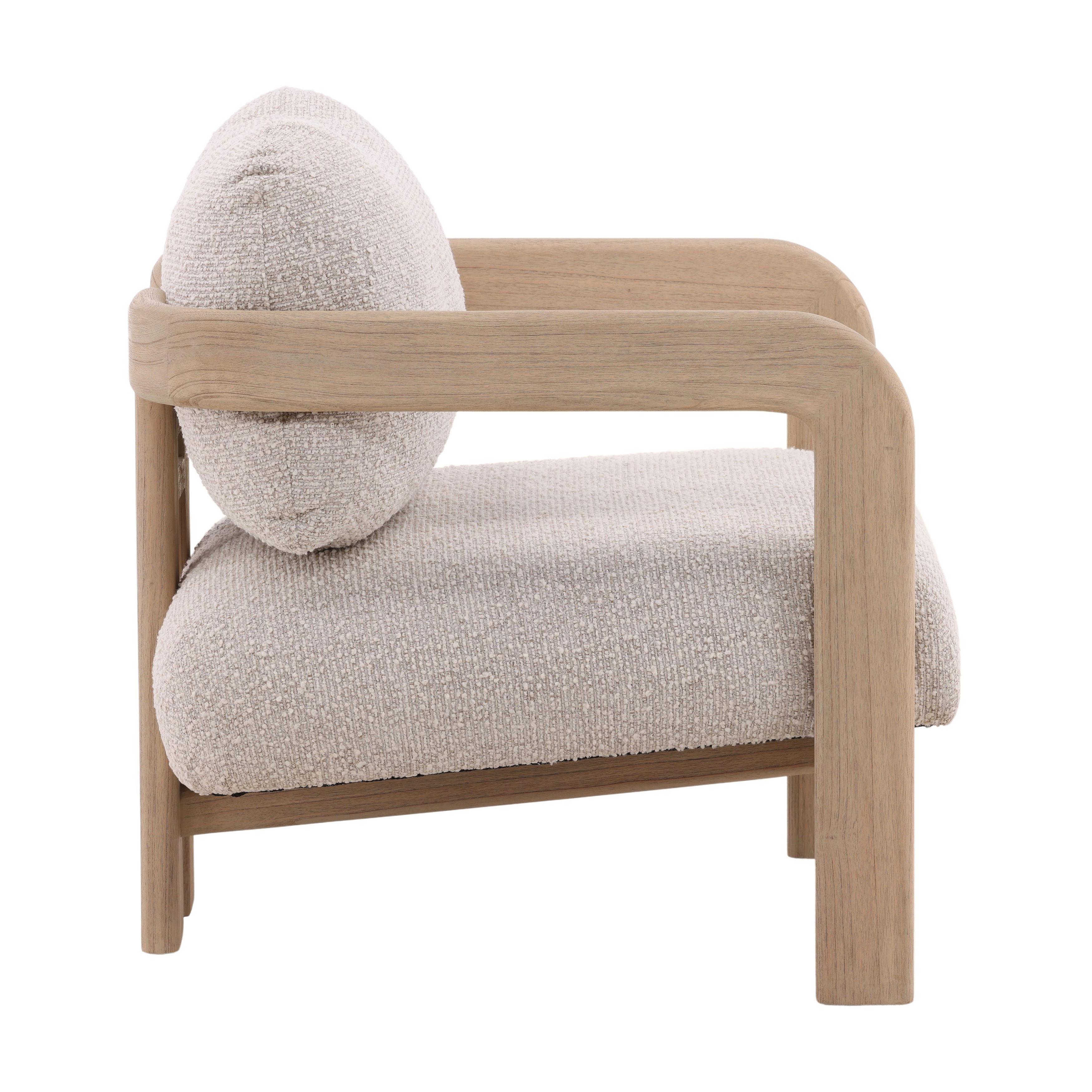 Chavez Occasional Chair Cream large image 