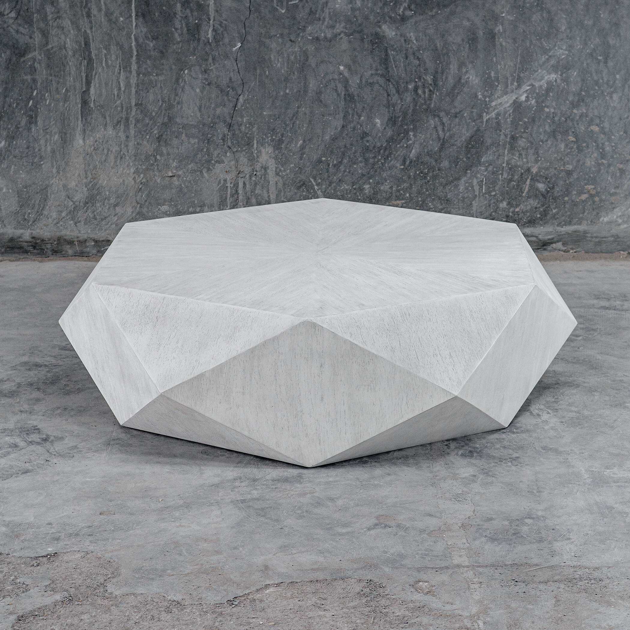Volker White Coffee Table large image 