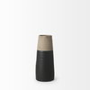Garand Small 13H Two-Toned Black/Natural Ceramic Jug, Decorative Jar by Mercana, 6.3" length x 4.53" width x 10.24" height thumbnail 5