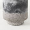 Squally  Black/Brown Glass Ombre Textured Small Vase thumbnail 7