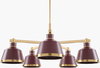 Valente Chandelier, by Surya, 31" length x 31" width x 14" height thumbnail