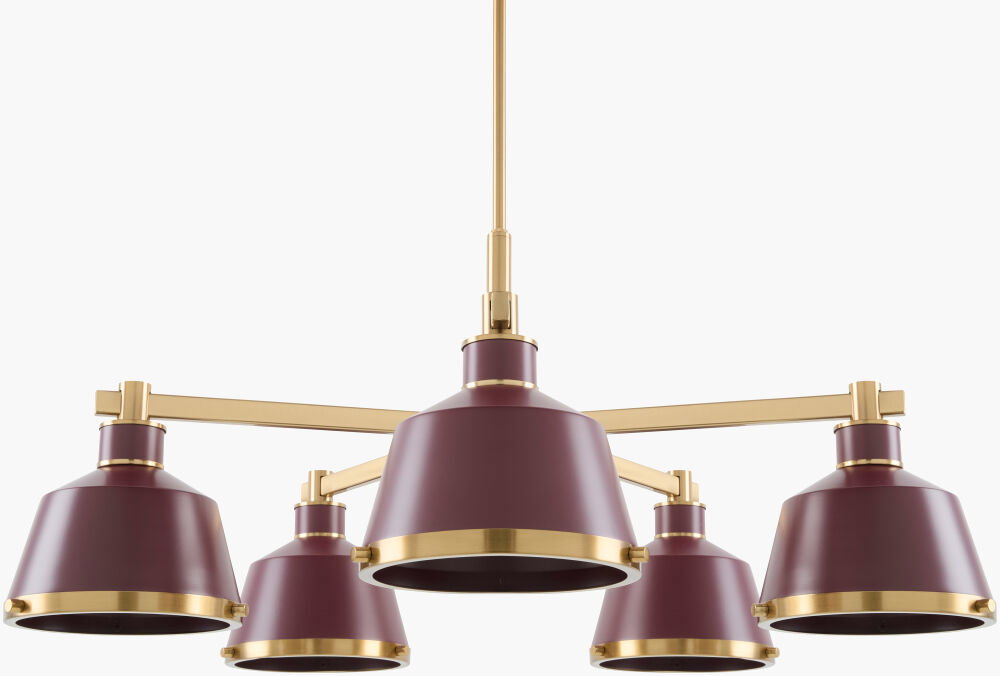 Valente Chandelier, by Surya, 31" length x 31" width x 14" height