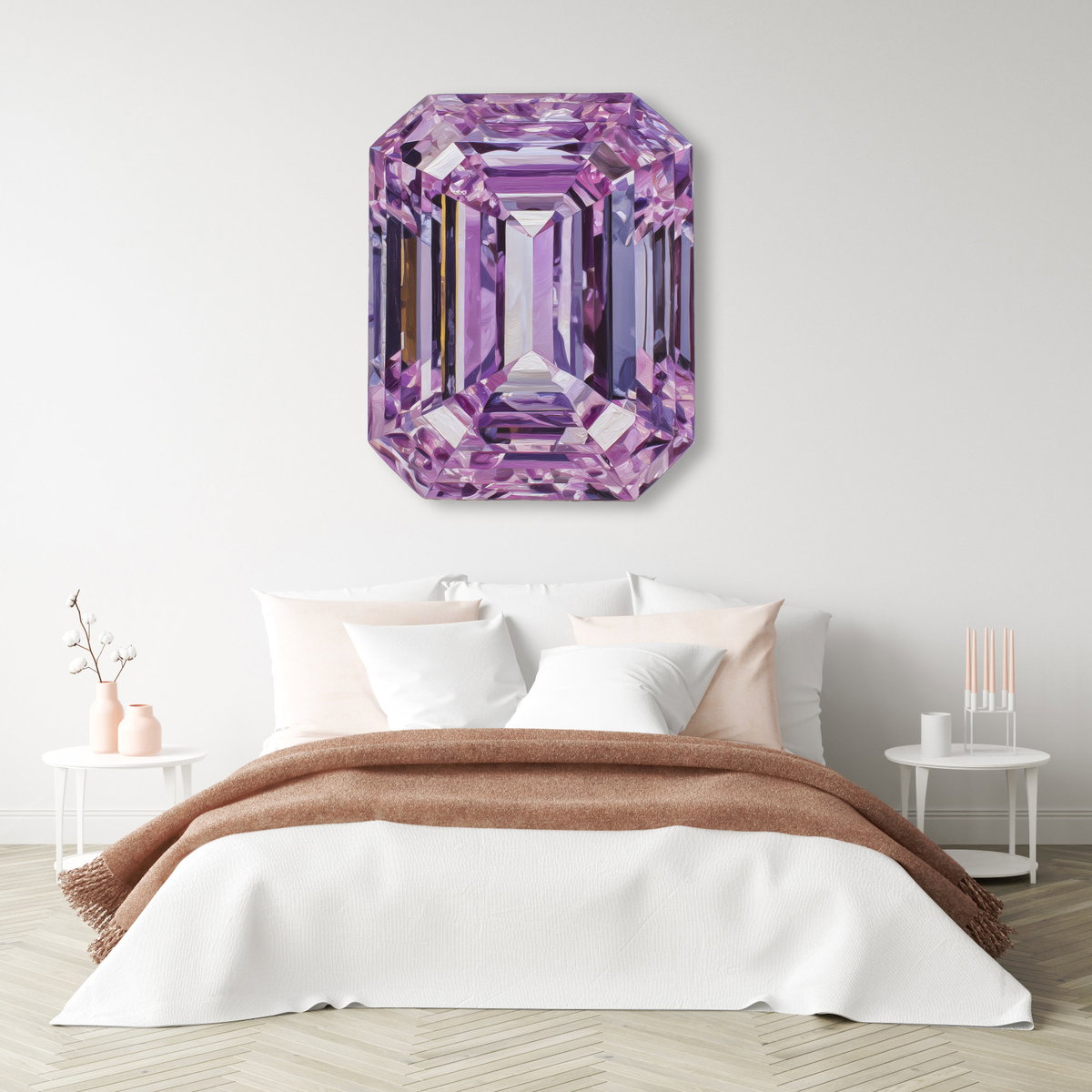 Amethystine Heart III (No Embellishment), by Oliver Gal,  20 View 2