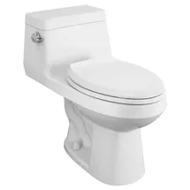 Online Designer Bathroom Colony 1.28 GPF One Piece Elongated Chair Height Toilet with Left Hand Lever - Seat Included