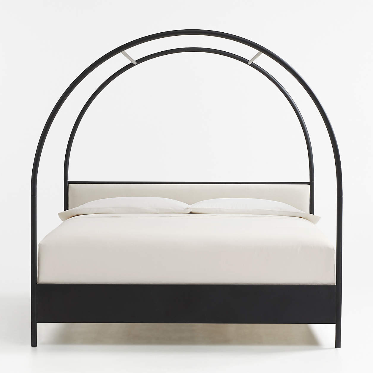 Online Designer Bedroom Canyon King Arched Canopy Bed with Upholstered Headboard by Leanne Ford