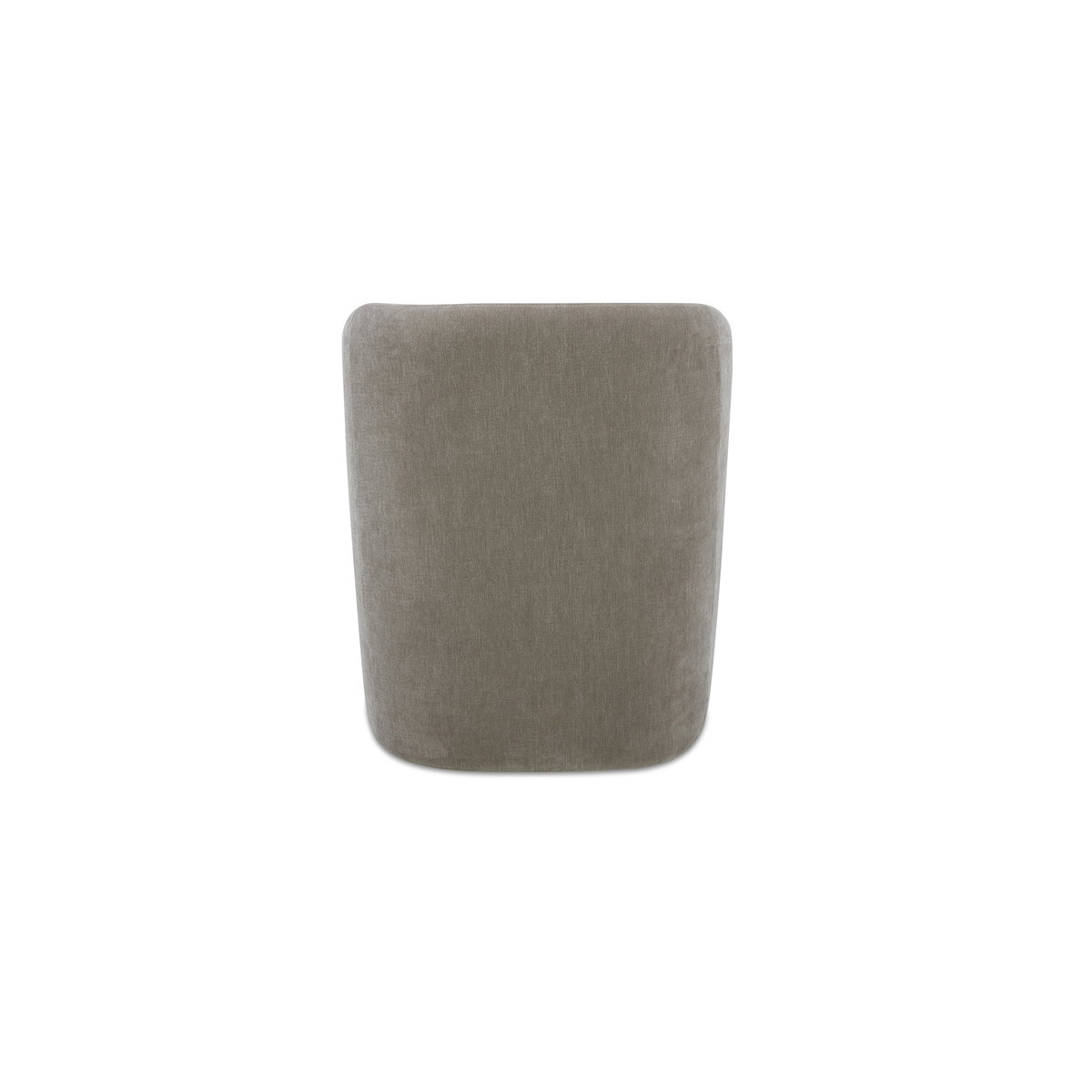 Sandy Rolling Dining Chair Taupe, by Moe's Home, 26" width x 32" height x 26.5" depth View 4