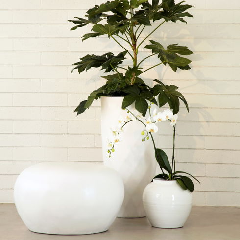 Joshua Outdoor Pebblestone White