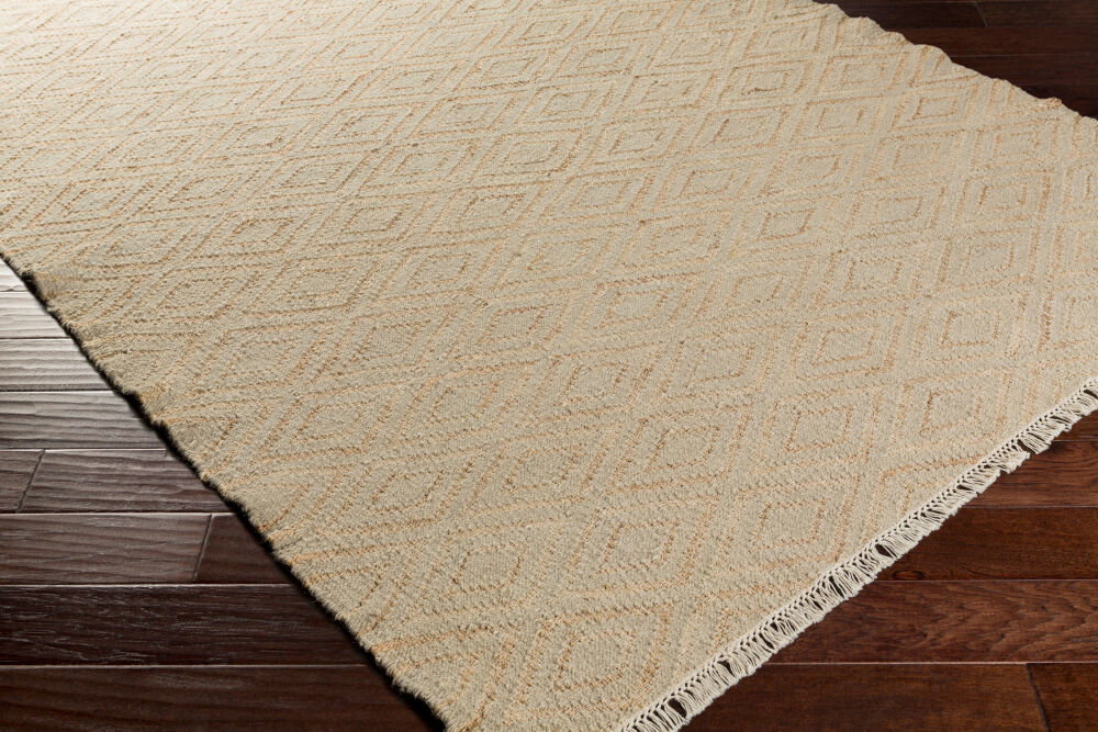 Laural Handmade Rug, by Surya, 1'6" length x 1'6" width