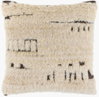Glacen Accent Pillow, Decorative Pillow by Surya, 18" length x 18" width thumbnail