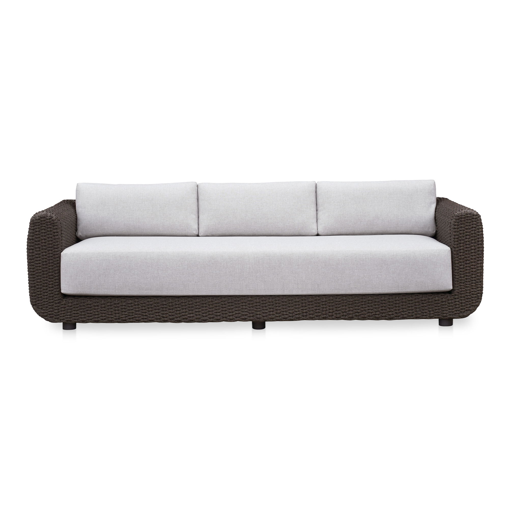 Soma Outdoor Sofa Dark Brown large image 