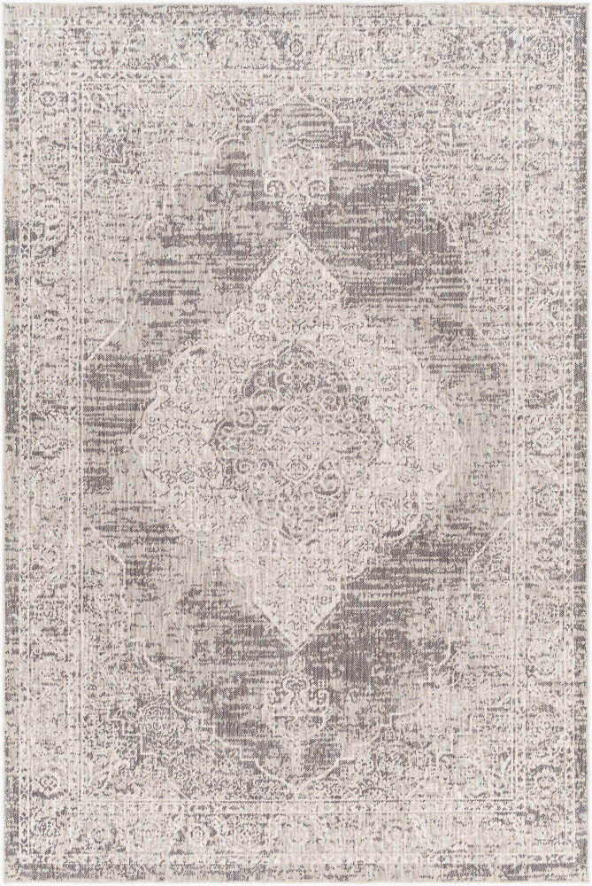 Juliet Machine Woven Rug, by Surya, 1'3.75" length x 1'3.75" width