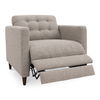 Bridgers Power Recliner Chair Warm Grey thumbnail 1