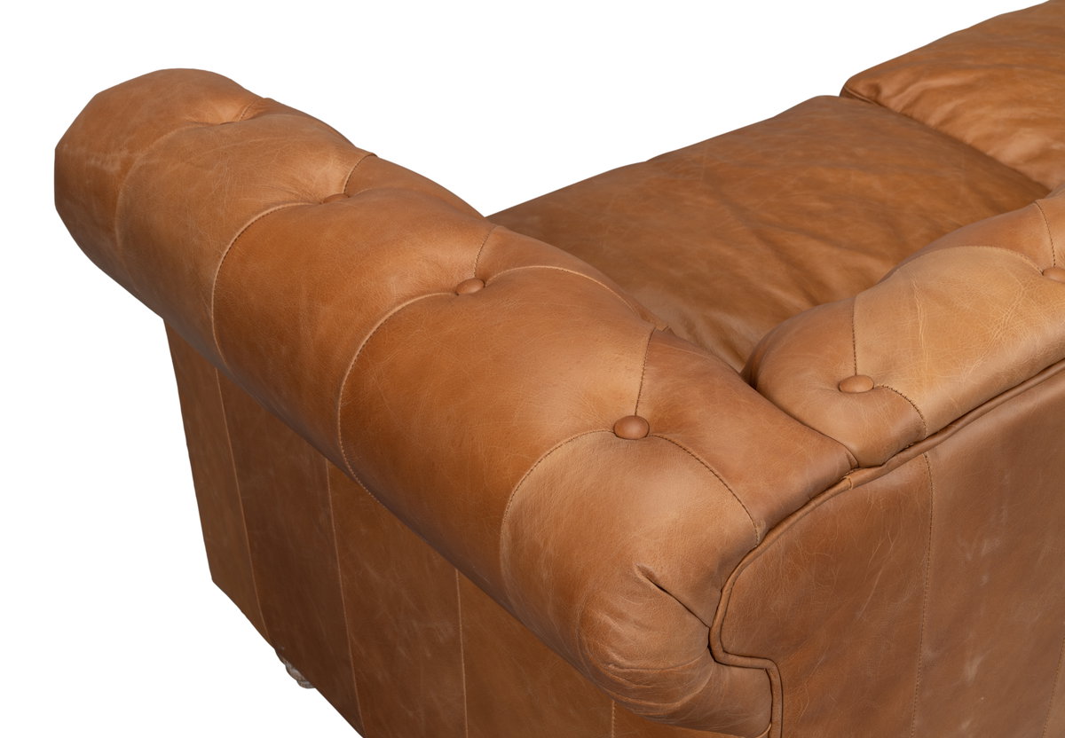 Kingston Sofa, by Sarreid, 2'9" length x 7'1" width x 2'6" height View 11