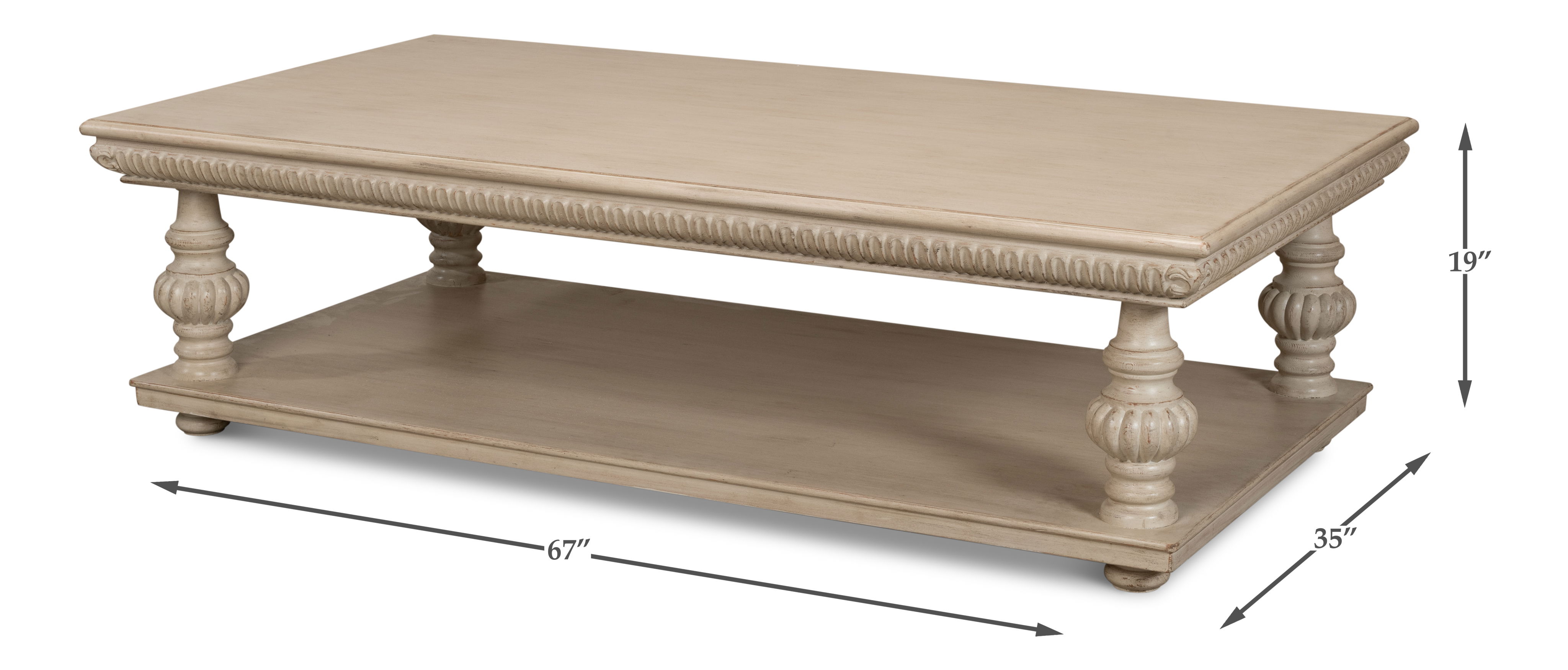 Hugo Cocktail Table, Stone Grey large image 