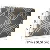 Dante Ribbon Charcoal Metallic Wallpaper thumbnail 7