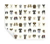 Dog Days Multi White Peel & Stick Wallpaper thumbnail 5