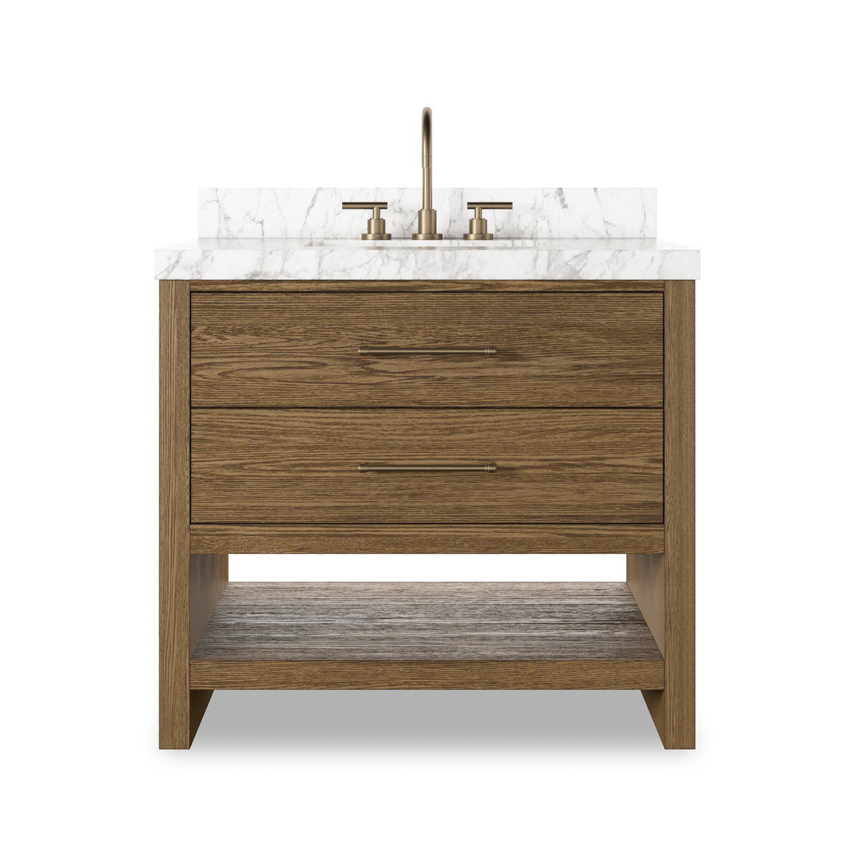 Anthem Single Vanity, Bathroom Vanitie by Four Hands, 3' width x 3'1" height x 2' depth View 1