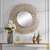 Swirl Round Gold Mirror thumbnail 5