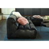 Ramsay Leather Slipper Chair Black thumbnail 5
